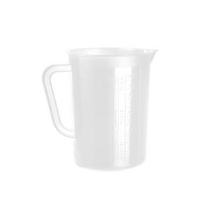 Juypal Hogar Keuken maatbeker/mengbeker - kunststof - transparant - 1400 ml -