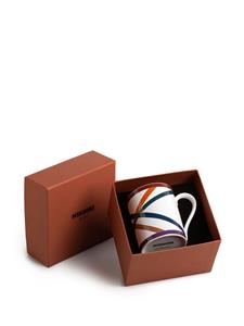 Missoni Home Mok met print - Wit