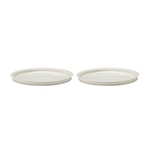 Serax  Kelly Wearstler - Dune Dinerbord Ø 23 cm - 2 st. - Alabaster