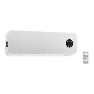Uniprodo Wandverwarming - Keramisch - 10 - 49 °c - 1000/2000 W - Afstandsbediening - Extra Slank