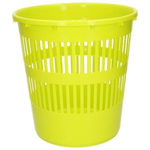 PlasticForte Afvalemmer - Plastic - Groen - 28 Cm