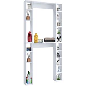 VCM Waschmaschinenumbauschrank Holz Wandregal Überbau WC Bad Regal Tinol XL (1-St)