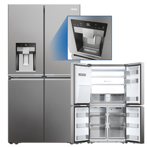 Amerikanischer Kühlschrank 90 cm 601 l Nofrost - HCR7918EIMP Haier
