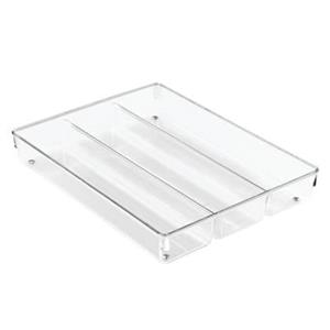 IDesign  Lade Organizer, 3 Vakken, 26.7 x 34.8 x 5.1 cm, Kunststof, T