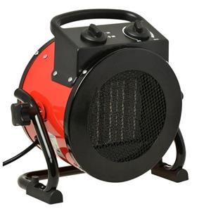 Blaze Industriële Keramische Kachel 2000w - 3 Standen - 20m² - Rood