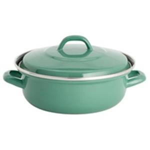 Lite-body  Braadpan 24cm|2,5 l - Emaille- Olijf Groen - Inductie