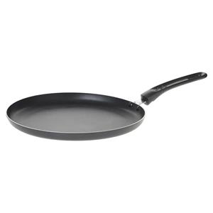 Pannenkoekenpan - 4 warmte bronnen geschikt - zwart - dia 26 cm -