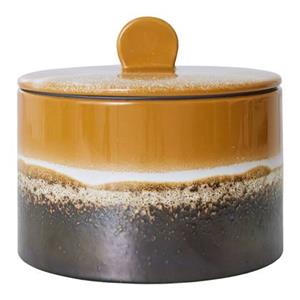 HKliving 70's Cookie Jar Voorraadpot Ã 17 cm - Fire