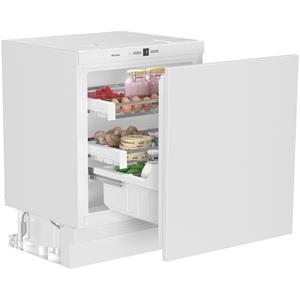 Miele K31252Ui-1 koelkast onderbouwkoelkast, nis hoogte 82 cm., deur-op-deur zuinig energieklasse E