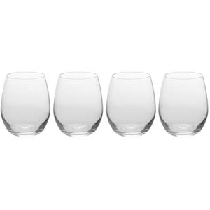 Excellent Houseware 4x luxe Waterglazen van 390 ml -