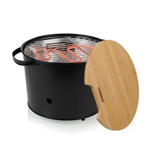 Princess 112240 Hybrid Bucket Barbecue | Elektrisch | Houtskool Barbecue