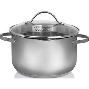 Sonstiges Fleischtopf 24 cm mit Ausguss Edelstahl
