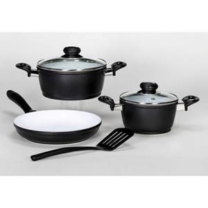 Krüger Topf-Set "Oslo", Aluminiumguss, (Set, 6 tlg.), Induktion