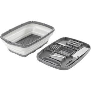 Maximex Schneidebrett "10-in-1", praktischer Küchenhelfer mit 10 Funktionen