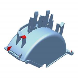 AEG Afdekking ventilatorwiel achterkant wasdroger 1366517017