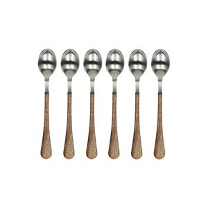Pomax Set van 6 koffielepels Rémy | 