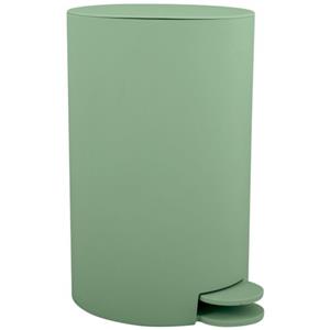 MSV Kleine Badkamer/toilet Pedaalemmer - Groen - 3l - 15x27 Cm
