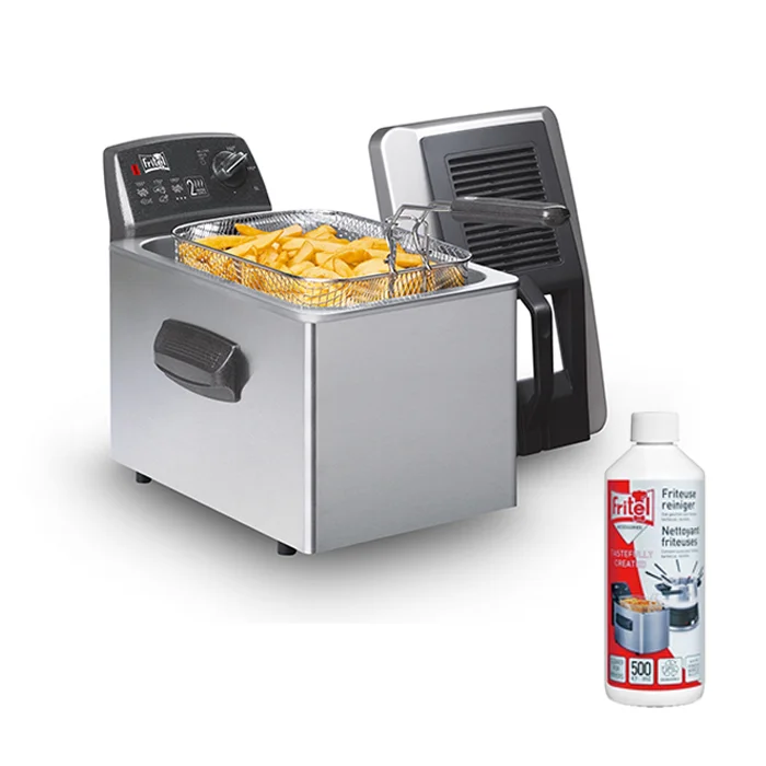 Fritel Turbo SF 4571 - Frituurpan + Gratis Friteusereiniger