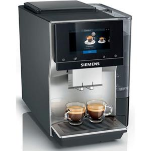 SIEMENS Volautomatisch koffiezetapparaat EQ.700 Inox silber metallic TP705D47, Full-touchscreen, tot 10 profielen op te slaan, melksysteemreiniging