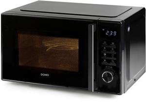 DOMO DO22501G Mikrowelle Schwarz 900W Grillfunktion, Timerfunktion