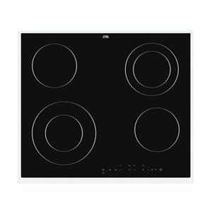 Etna KC360RVS Keramische inbouwkookplaat Zwart