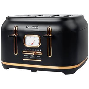 Muse MS-131 BC Toaster Schwarz