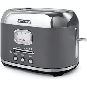 Muse MS-120 DG Toaster Grau