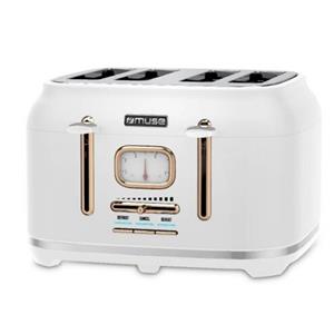 Muse MS-131W Toaster Weiß