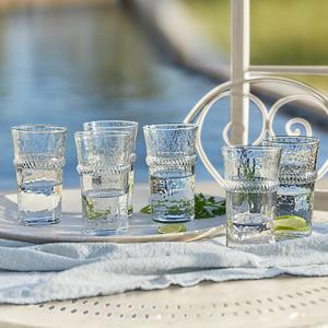 Loberon Glas set van 6 Beiras