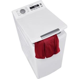 Hanseatic Waschmaschine Toplader, HTW8013C, 8 kg, 1300 U/min, Mengenautomatik, Überlaufschutzsystem