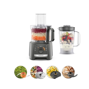 kenwood MultiPro Compact FDP31.170GY foodprocessor en blender