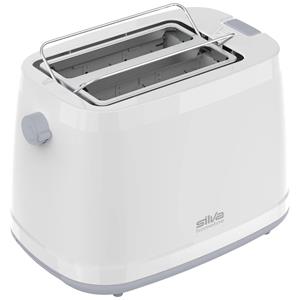 silvahomeline Silva Homeline TA 2302 Toaster mit Brötchenaufsatz Weiß