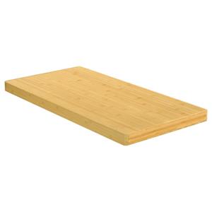 bonnevie Schneidebrett 80x40x4 cm Bambus vidaXL997049