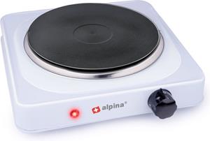 Alpina Elektrische Kookplaat - 1 Pit - 1500 W - Wit