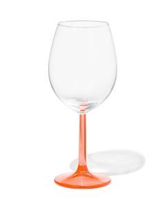 HEMA Wijnglas 430ml Glas Met Koraal (koraal)