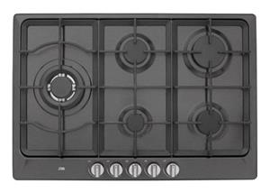 KG775ZTA Gas inbouwkookplaat Zwart