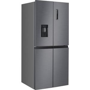 Hanseatic Multi Door "HCDB18080DWDI", HCDB18080DWDI, 180 cm hoch, 79 cm breit, NoFrost, Wasserspender, Display, Türalarm