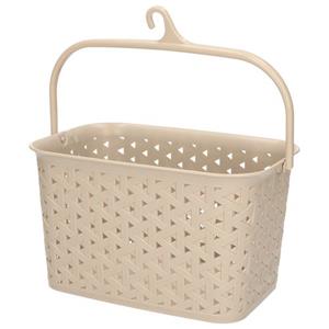 PlasticForte Wasknijpers Mandje - 23x17x13 Cm - Beige