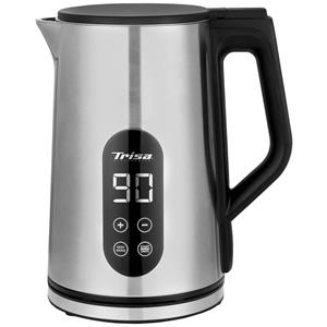 Trisa Digital Boil Wasserkocher schnurlos Edelstahl