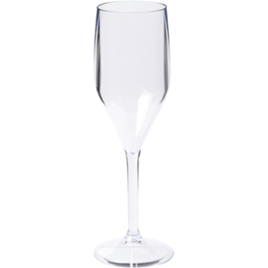 Depa Glas | champagneglas | reusable | onbreekbaar | sAN | 150ml | 196mm | transparant | 24 stuk
