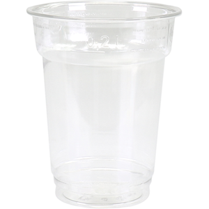 Klika Glas | limonadeglas | gerecycled PET | 200ml | transparant | sleeve met 50 stuks