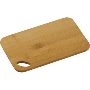 Merkloos Bamboe houten snijplank 14 x 22 cm -