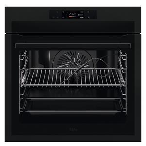AEG BPE748380T Einbaubackofen matt black / A++