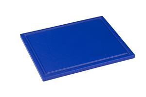 Interlux Snijplaat met sapgoot - 325x265x15mm - Blauw