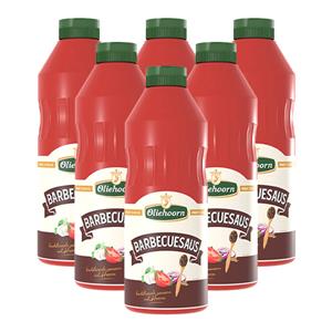 Oliehoorn  Barbecuesaus - 6x 900ml