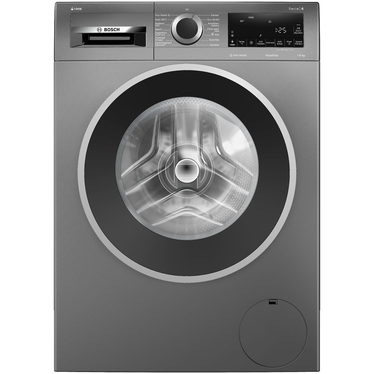 Bosch WGG244FINL Wasmachine bovenlader Grijs