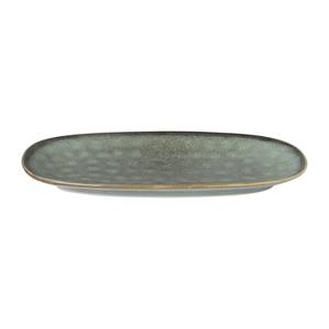 Xenos Bord ovaal Toscane - lichtgroen - 25.5 cm