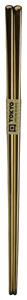 Tokyo Design Studio  Eetstokjes - RVS - Goud - 1 Stuk
