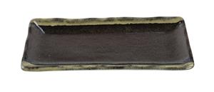 Tokyo Design Studio Zwart Rechthoekig Bord - Large Plates - 19.3 x 9.4cm