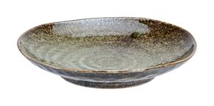 Tokyo Design Studio  Shinryoku Green - Gebaksbord Driehoek - 19cm